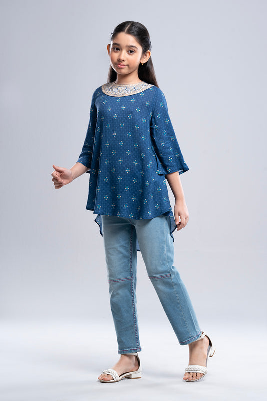 Girls Ethnic Frock (6-8 Years)