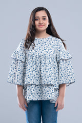 Junior Girls Western Fashion Top (10-14 Years)