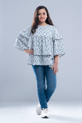 Junior Girls Western Fashion Top (10-14 Years)