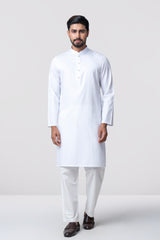 Regular Fit Jacquard Cotton Semi-Formal Panjabi