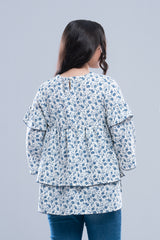 Junior Girls Western Fashion Top (10-14 Years)