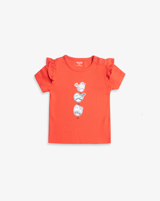 Newborn Girls' T-Shirt (6-18 Months)