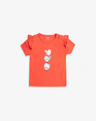 Newborn Girls' T-Shirt (0-6 Months)