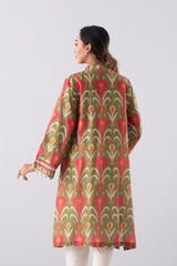 Relaxed Fit Printed Lawn Kurta