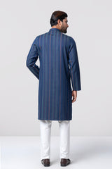 Regular Fit Jacquard Cotton Semi-Formal Panjabi