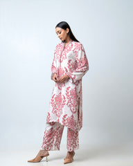 Women's Printed Two-Piece Ethnic Set