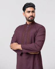 Regular Fit Embroidered Formal Panjabi