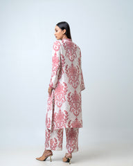Women's Printed Two-Piece Ethnic Set