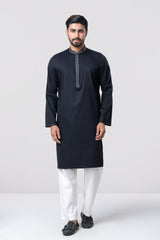 Regular Fit Embroidered Semi-Formal Panjabi