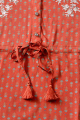 Junior Girls Ethnic Frock (10-14 Years)