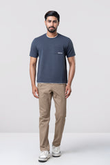 Relaxed Fit Jacquard T-Shirt - Athleisure