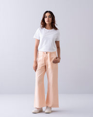 Wide Leg Twill Pants