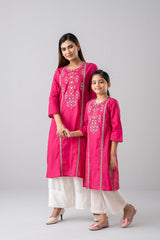 Smart Fit Embroidered Ethnic Kurta