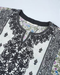 Relaxed Fit Digital Printed Two-Piece Lawn with Chiffon Dupatta