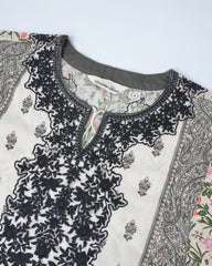 Relaxed Fit Digital Printed Two-Piece Lawn with Chiffon Dupatta