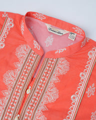 Smart Fit Digital Printed Two-Piece Lawn with Chiffon Dupatta