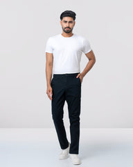 Regular Fit Solid Chinos