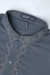 Regular Fit Embroidered Semi-Formal Panjabi