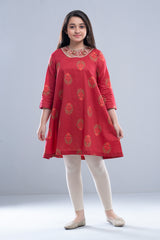 Junior Girls Ethnic Top (10-14 Years)