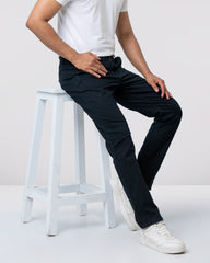 Regular Fit Solid Chinos