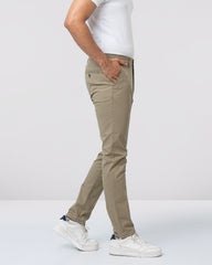 Slim Fit Solid Chinos