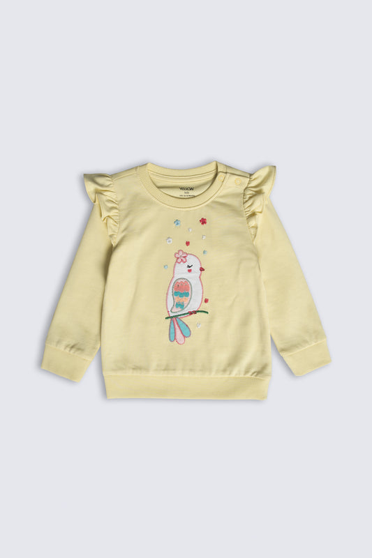 New Born Girls Sweatshirt (6-18 Months)