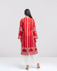 Smart Fit Sequin-Embroidered Lawn Kurta