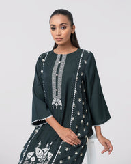 Smart Fit Embroidered Ethnic Kurti
