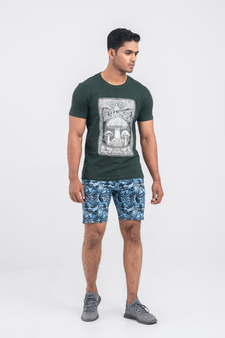 Digital Printed Bermuda Shorts