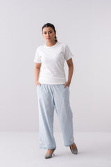 Relaxed Fit Floral Embroidered Ethnic Pants