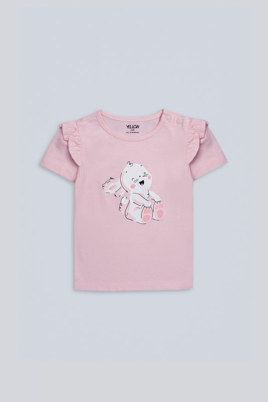 Newborn Girls' T-Shirt (6-18 Months)