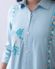Junior Girls' Ethnic Top (10-14 Years)