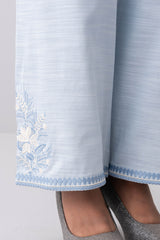 Relaxed Fit Floral Embroidered Ethnic Pants