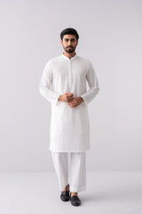 Regular Fit Cotton Semi-Formal Panjabi