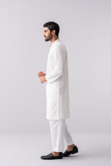 Regular Fit Cotton Semi-Formal Panjabi