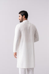 Regular Fit Cotton Semi-Formal Panjabi
