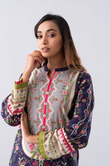 Relaxed Fit Digital Printed Lawn Kurta