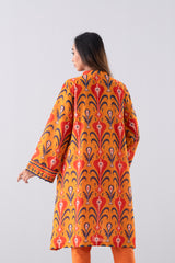 Relaxed Fit Printed Lawn Kurta