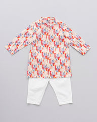 Newborn Boys' Panjabi Set (6-18 Months)