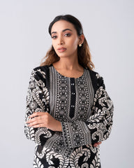Relaxed Fit Printed One-Piece Lawn Kurta