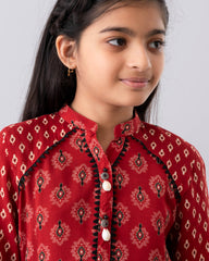 Girls Ethnic Frock (2-4 Years)