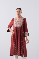 Smart Fit Embroidered Ethnic Kurta