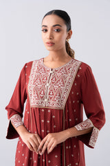 Smart Fit Embroidered Ethnic Kurta