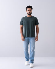 Relaxed Fit Crew Neck T-Shirt