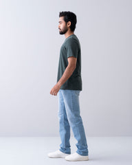 Relaxed Fit Crew Neck T-Shirt