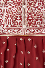 Smart Fit Embroidered Ethnic Kurta