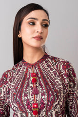 Relaxed Fit Embellished Lawn Kurta