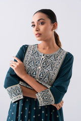 Smart Fit Embroidered Ethnic Kurta