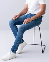 Slim Fit Blue Jeans