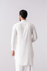 Regular Fit Embroidered Semi-Formal Kabli Set